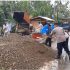Bhabinkamtibmas Polsek Palembayan Turun Langsung Gotong Royong Bangun Rumah Warga