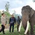 Hari Bhayangkara 79: Kapolsek Tapung Hilir Jalin Sinergi dengan PLG Minas, Lindungi Gajah Liar