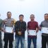 Bhabinkamtibmas Polsek Tapung Hilir Terima Penghargaan di Hari Jadi ke-34 Desa Kota Bangun