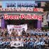 Mahasiswa GMKI Beserta Polda Riau Gelar Green Policing di SMK Multi Mekanik Mazmur Pekanbaru