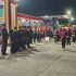 Kapolres Kampar Pimpin Upacara Taptu, Wabup Lepas Pawai Obor Semarakkan HUT RI ke-80 di Bangkinang