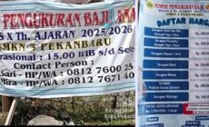 Permalink ke Kepsek dan Komite SMKN 3 Pekanbaru Diduga Berebut Proyek Seragam Siswa Baru Permalink ke Kepsek dan Komite SMKN 3 Pekanbaru Diduga Berebut Proyek Seragam Siswa Baru