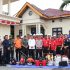 Polres Pelalawan Gelar Apel Kesiapan Tanggap Darurat Cuaca Ekstrim dan Bencana Hidrometrologi di Kab. Pelalawan