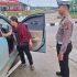 Patroli Jalan Kaki di Rest Area Km 45 Kandis, Polisi Pastikan Pemudik Natal dan Tahun Baru Aman dan Nyaman