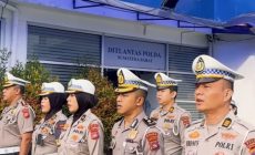 Penguatan Disiplin dan Pelayanan, Dirlantas Sumbar Gelar Apel Pagi