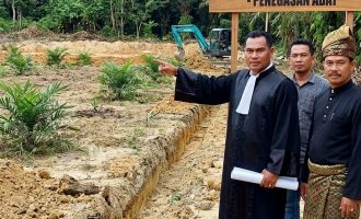 Permalink ke Alat Berat Sempat Tenggelam, Alfa Hutagalung Ceritakan Perjuangan Membuka Lahan di Kaplingan GKPN Unit III 