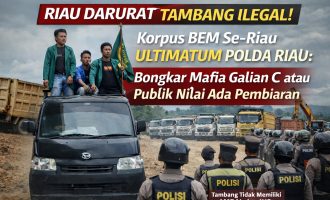 Permalink ke BEM Se-Riau Soroti Dugaan Pemanfaatan Galian C Ilegal dalam Proyek Jalan Tol Lingkar Pekanbaru
