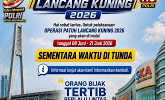 Permalink ke Korlantas Polri Tunda Operasi Patuh 2026,Ditlantas Polda Riau Ajak Masyarakat Tetap Tertib Berlalu Lintas
