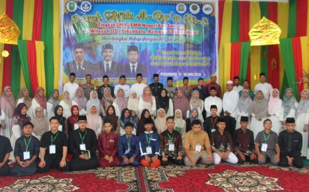 Permalink ke 26 Siswa Ikuti Dauroh Tahfiz Al-Qur’an SMA Wilayah III di SMAN 6 Pekanbaru