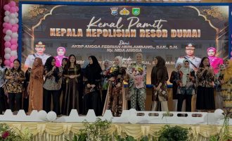 Permalink ke KEGIATAN KENAL PAMIT KAPOLRES DUMAI DARI AKBP ANGGA FEBRIAN HERLAMBANG, S.I.K., S.H. KEPADA AKBP FATIKH DEDY SETYAWAN, S.H., S.I.K., M.Si.