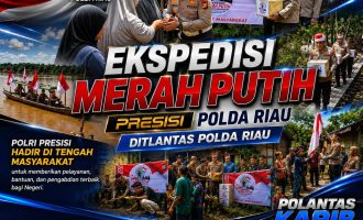 Permalink ke TIM Ekspedisi Merah Putih Presisi Polda Riau Tembus Pedalaman Talang Mamak Kobarkan Semangat Merah Putih Hadirkan Kepedulian Nyata untuk Negeri
