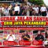 Tak Sekadar Melepas, Sekda Pekanbaru Turut Jalan Santai Bersama Anggota GRIB JAYA dan Masyarakat