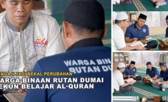 Permalink ke Mengaji Jadi Bekal Perubahan, Warga Binaan Rutan Dumai Tekun Belajar Al-Qur’an.