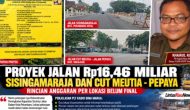 Permalink ke Dua Lokasi, Satu Kontrak Rp16,46 Miliar, Rincian Anggaran per Ruas Menunggu MC Final