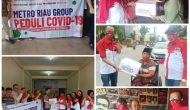 Permalink ke Pandemi Covid-19, LIRA Riau Serahkan 50 Paket Sembako Metro Riau Group pada Masyarakat