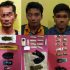 3 Orang Jaringan Pengedar Daun Ganja Kering Diringkus Resnarkoba Polres Kampar di 3 TKP