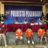 Tim Resmob JEMBALANG Satreskrim Polresta Pekanbaru Tangkap Pelaku Tindak Pidana Pencurian Dengan Kekerasan (Jambret)