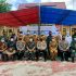 Kapolres Kampar Silaturahmi Dengan Upika dan Tokoh Masyarakat Saat Kunker ke Polsek