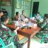 Danramil 0320 – 03/ Sungai Sembilan,Kapten Inf Hendra Pantau Vasinisasi Tahap I Dan II  Di Makoramil  0320 – 03 / Sungai Sembilan