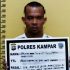 Resnarkoba Polres Kampar Tangkap Tersangka Pengedar Shabu di Desa Pulau Sarak Kampar