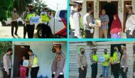 Permalink ke Dalam Rangka  Ops Zebra Lancang Kuning 2021, Satlantas Polres Siak Berikan Bansos Kepada Korban Laka Lantas.