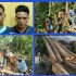 Atensi Perintah Kapolda Riau, Polres Kampar Tangkap 2 Pelaku Illegal Logging di Wilayah Kuok