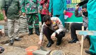 Permalink ke Perdana di Kecamatan Lirik, Bedah Rumah Presisi Polres Inhu Dimulai