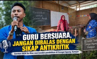 Permalink ke Guru Bersuara, Jangan Dibalas dengan Sikap Antikritik
