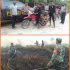 Temukan Kebakaran Lahan, Tim Patroli Gabungan Polsek Tapung, Koramil dan MPA Lakukan Pemadaman