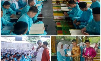 Permalink ke Cinta Al-Qur’an ala SMPN 13: KWQ Bagi Mushaf Baru, Dihadiri Utusan Walikota