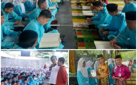 Permalink ke Cinta Al-Qur’an ala SMPN 13: KWQ Bagi Mushaf Baru, Dihadiri Utusan Walikota