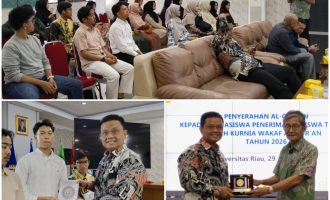 Permalink ke Dapat Wakaf Al-Qur’an, Mahasiswa Tahfidz Unri Harus Tunjukkan Prestasi