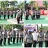 Kapolres Pimpin Upacara Sertijab  Dua Kasat dan Empat Kapolsek Jajaran  Polres Siak