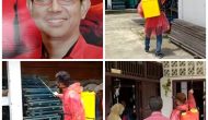 Permalink ke Aksi Peduli Wabah Covid-19,PAC  PDI Perjuangan Kota Dumai Lakukan Penyemprotan Disinfektan