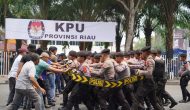 Permalink ke SISPAMKOTA Polda Riau Di Jalan Gajah Mada Pekanbaru Menyertai Sambutan Kapolda Riau