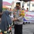 Polres Dumai Menggelar Kegiatan Pembagian Takjil Gratis Kepada Masyarakat
