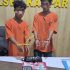 Polsek Kampar Kiri Tangkap Dua Pelaku Narkoba di Desa Gunung Mulya