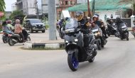 Permalink ke Menggunakan Kendaraan Roda Dua, Kapolres Inhil dan PJU Cek Pos Terpadu Pelayanan Kecamatan Kemuning Perbatasan Riau–Jambi (Lintas Timur)