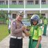 Police Go To School Menjadi Inspektur Upacara Senin, Sat Lantas Polres Siak Sampaikan Pentingnya Tertib Berlalu Lintas Dan Program Green Policing
