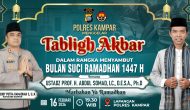 Permalink ke Kapolres Kampar Ulurkan Tangan, Ajak Masyarakat Sambut Ramadan dengan Tabligh Akbar Bersama Ustadz Abdul Somad