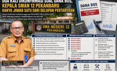 Permalink ke Dua Kali Dikonfirmasi Soal Dana BOS, Kepala SMAN 12 Pekanbaru Hanya Jawab Satu dari Delapan Pertanyaan Permalink ke Dua Kali Dikonfirmasi Soal Dana BOS, Kepala SMAN 12 Pekanbaru Hanya Jawab Satu dari Delapan Pertanyaan