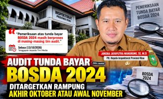 Permalink ke Kabar Baik bagi Kepala Sekolah, Audit Tunda Bayar BOSDA 2024 Ditargetkan Rampung Awal November