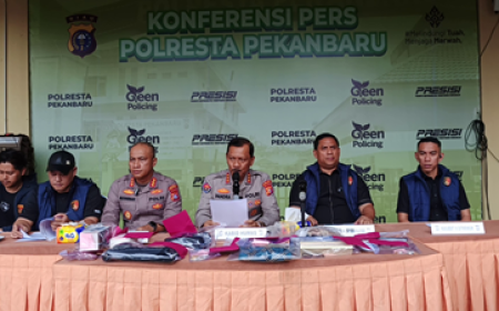 Permalink ke Sadis! Menantu Diduga Jadi Otak Perampokan dan Pembunuhan Lansia di Rumbai, Empat Pelaku Ditangkap