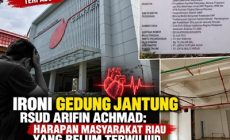 Permalink ke Ironi Gedung Jantung Terpadu RSUD Arifin Achmad: Harapan Masyarakat Riau yang Belum Terwujud, Proyek Rp16,78 Miliar Masih Jadi Sorotan Permalink ke Ironi Gedung Jantung Terpadu RSUD Arifin Achmad: Harapan Masyarakat Riau yang Belum Terwujud, Proyek Rp16,78 Miliar Masih Jadi Sorotan