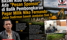Permalink ke BASMI Riau Curiga Ada “Pesan Sponsor” di Balik Pembongkaran Pagar Milik Niko Fernando Jalan Sudirman bawah Jembatan Siak IV