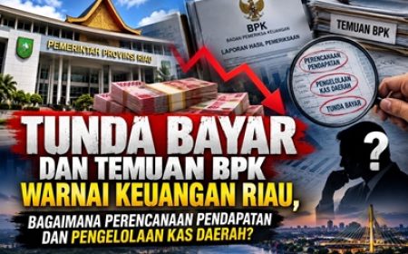 Permalink ke Tunda Bayar dan Temuan BPK Warnai Keuangan Riau, Bagaimana Perencanaan Pendapatan dan Pengelolaan Kas Daerah?