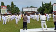 Permalink ke Tingkatkan Kemampuan Personel, Polres Kampar Gelar Latihan Beladiri Polri