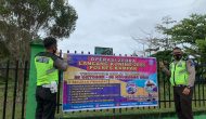 Permalink ke Ops Zebra 2020 : Satlantas Polres Kampar Pasang 30 Spanduk Himbauan di Jalan Bangkinang – Petapahan