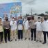Polsek Siak Hulu Gandeng Aparatur Desa Kubang Jaya dan Serikat Pekerja Bagikan Masker