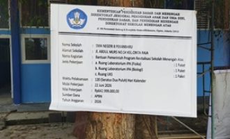 Permalink ke Revitalisasi Rp642 Juta di SMA 8 Pekanbaru: Swakelola atau Proyek Tanpa Wajah?